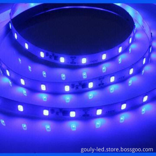 DC 12V SMD 5050 60-piece/m RGB LED Strip Waterproof White PCB Board for Car Lighting Drive